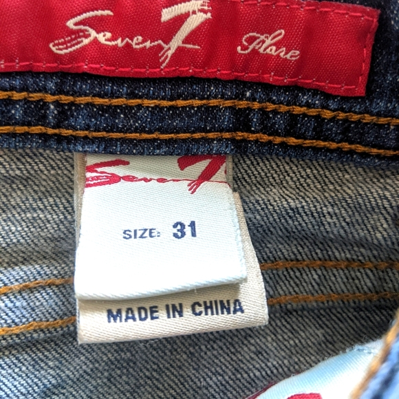 Seven7 Women's Flare Jeans - Picture 6 of 8